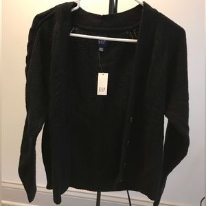 Cable-knit Cadigan sweater by GAP